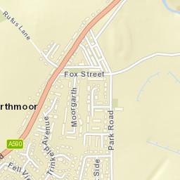 Swarthmoor Street Map