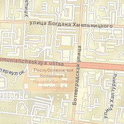 Saransk Street Map
