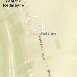 Flat Lane, Carnforth, Lancashire LA5, UK Street Map