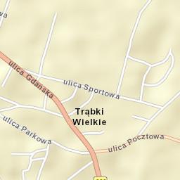 Trąbki Wielkie Street Map