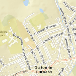 Dalton in Furness Street Map