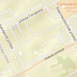 Krasnobrodskiy Street Map