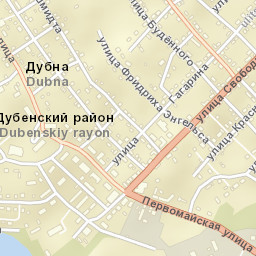 Dubna Street Map