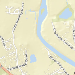 River View Road, Ripon, North Yorkshire HG4 Street Map