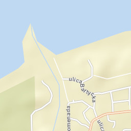 Mrzeżyno Street Map