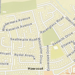 1 Ravenglass Road, Barrow-in-Furness, Cumbria LA14 4NT, UK Street Map