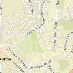 Malton Street Map