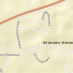 Gronowo Górne Street Map