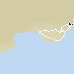 Akutan Alaska Street Map