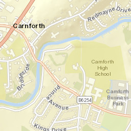 44 Market Street, Carnforth, Lancashire LA5 Street Map