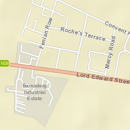 Ballina Street Map
