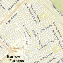 18 Duke Street, Barrow-in-Furness, Cumbria Street Map