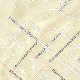 Belebey Street Map