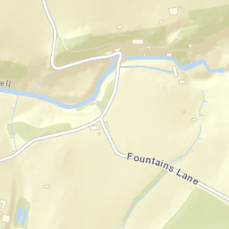 Fountains Lane, Ripon, North Yorkshire HG4, UK Street Map