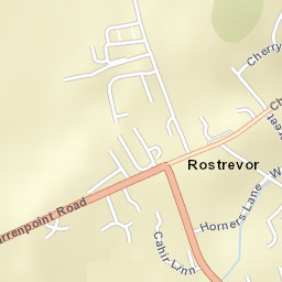 Rostrevor Street Map