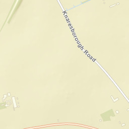 Moor Road, Harrogate, North Yorkshire Street Map