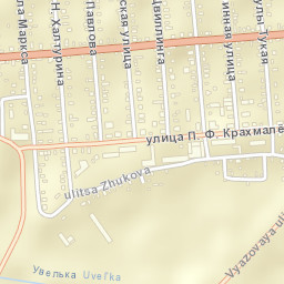 Troitsk Street Map