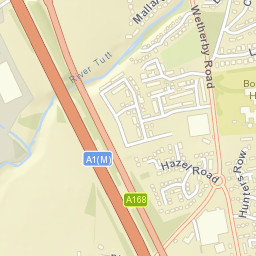 Boroughbridge Street Map