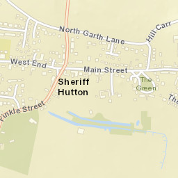 Sheriff Hutton Street Map