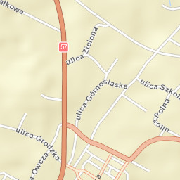 Bisztynek Street Map