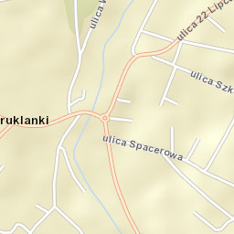 Kruklanki Street Map
