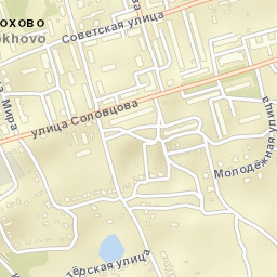 Bolokhovo Street Map