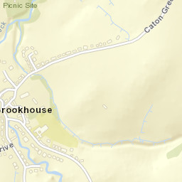 208 Brookhouse Road, Brookhouse, Lancaster, Lancashire LA2 9P Street Map