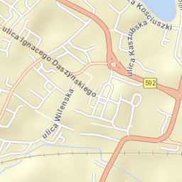 Kętrzyn Street Map