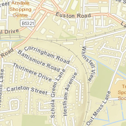 Morecambe Street Map