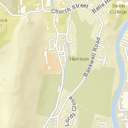 36 Church Street, Giggleswick, Settle, North Street Map