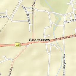 Skarszewy Street Map