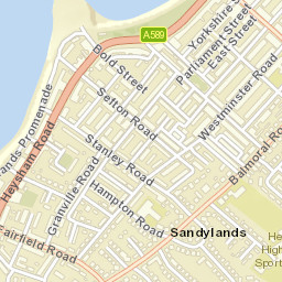 368 Heysham Road, Heysham, Morecambe Street Map