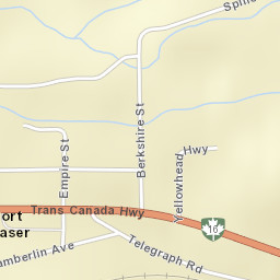 Yellowhead Highway, Fort Fraser, BC V0J 1N0 Street Map