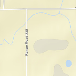 Range Road 235, Opal, AB T0A 2R0, Canada Street Map