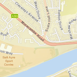 58 Morecambe Road, Lancaster, Lancashire Street Map