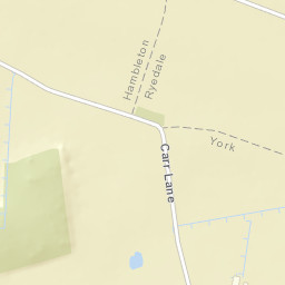 Carr Lane, York, North Yorkshire, UK Street Map