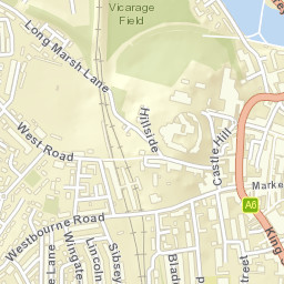 16 Castle Park, Lancaster, Lancashire LA1 Street Map