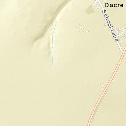 B6451, Harrogate, North Yorkshire HG3 Street Map