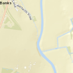 Oak Lane, Harrogate, North Yorkshire HG3 Street Map