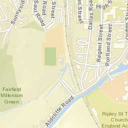 56 Aldcliffe Road, Lancaster, Lancashire LA1 Street Map