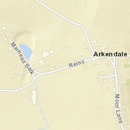 Reins, Knaresborough, North Yorkshire HG5 Street Map