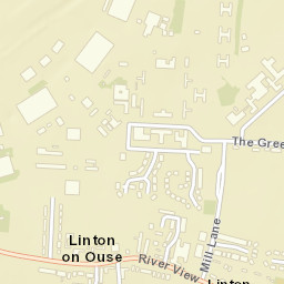 Linton upon Ouse Street Map