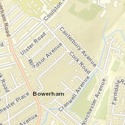 1 Leinster Road, Lancaster, Lancashire LA1 Street Map