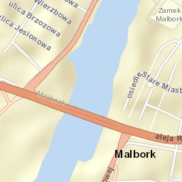 Malbork Street Map