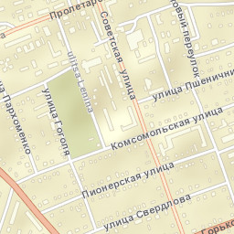 Kovylkino Street Map