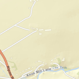 A61, Killinghall, Harrogate, North Yorkshire Street Map