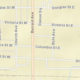Burrard Avenue, Vanderhoof, BC V0J Street Map