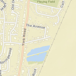 Haxby Street Map