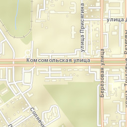 Novomoskovsk Street Map