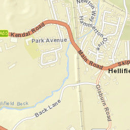 Hellifield Street Map